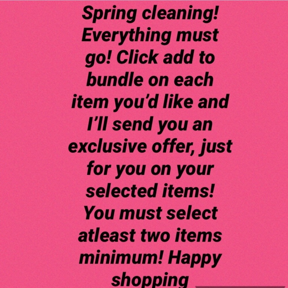 🔻 bundle two items and save ! 🔺